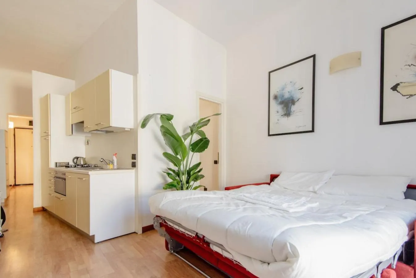 公寓 Stayeasy Moscova Terrace - Near Brera & Garibaldi 米兰 意大利